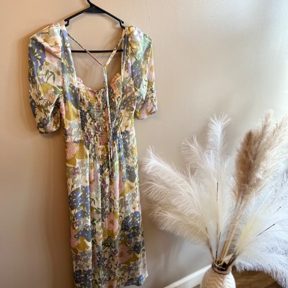 Floral Sweetheart Easter Midi Dress - Picture 3 of 3